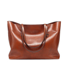Load image into Gallery viewer, Large Capacity PU Leather Tote Handbag for Women