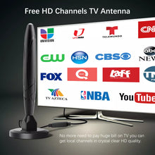 Load image into Gallery viewer, HDTV 4K Magnetic Digital Antenna High-Performance Indoor Antenna with Amplifier