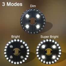Load image into Gallery viewer, 28 LED patio umbrella light – 3 brightness modes for garden, camping & outdoor lighting