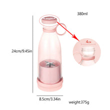 Load image into Gallery viewer, Portable Electric Juicer Blender