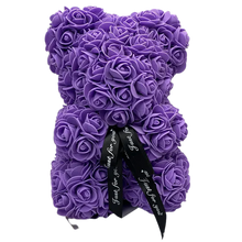 Load image into Gallery viewer, Roses teddy bear