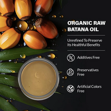 Load image into Gallery viewer, Organic Raw Batana Hair Oil with Botanical Extracts for Hair and Scalp Care
