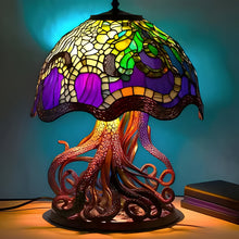 Load image into Gallery viewer, Stained Glass Plant Series Table Lamp