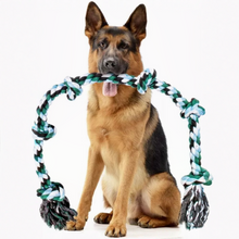 Load image into Gallery viewer, Indestructible 6 Knot Dog Rope Toy