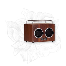 Load image into Gallery viewer, Automatic Watch Winder Black Walnut With Quiet Japanese Motor