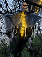 Load image into Gallery viewer, Glowing Halloween Skeleton Hanging Decoration