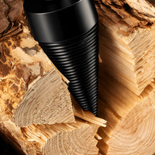 Load image into Gallery viewer, Wood Log Splitter Drill Bit, Titanium Cone for Electric Drill