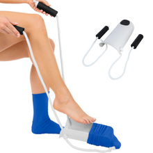 Load image into Gallery viewer, Sock Aid with Extended Handles and Sponge Lining