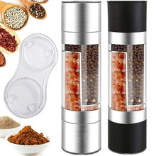 Load image into Gallery viewer, 2 In 1 Stainless Steel Salt and Pepper Grinders