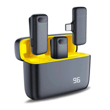 Load image into Gallery viewer, Wireless Lavalier Microphone with Digital Charging Case