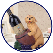 Load image into Gallery viewer, Wine Dog Ornament