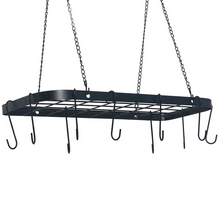 Load image into Gallery viewer, Large Capacity Rustic Pots And Pans Hanging Holder Kitchen Organizer Rack