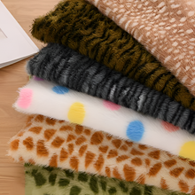 Load image into Gallery viewer, Premium Imitation Mink Printed Plush Fabric for Sewing, Craft and Home Décor