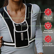 Load image into Gallery viewer, Lightweight Reflective Running Hydration Vest