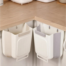 Load image into Gallery viewer, Collapsible Wall Mounted Kitchen Trash Bin