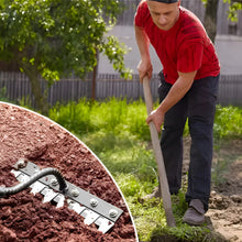 Load image into Gallery viewer, Steel Weed Removal Rake, Durable Garden Tool for Easy Weed Control