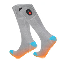 Load image into Gallery viewer, Rechargeable USB Heated Socks with Electric Thermal Warming for Cold Weather