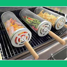 Load image into Gallery viewer, Stainless Steel Grill Baskets for Barbecue Cooking