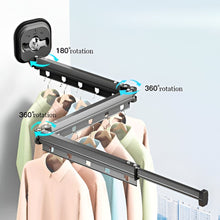 Load image into Gallery viewer, Space-Saving Wall Mounted Retractable Towel Rack