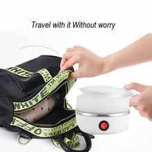 Load image into Gallery viewer, Portable Foldable Silicone Electric Kettle
