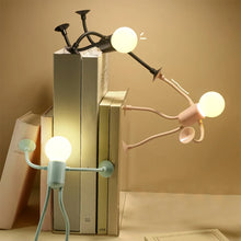 Load image into Gallery viewer, Creative Bendable Cartoon Night Light with Suction