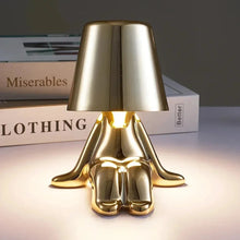 Load image into Gallery viewer, Little Golden Man Table Lamp