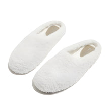 Load image into Gallery viewer, Women's Winter Wool Slippers with Curly Sheep Fur and Cozy Cotton Lining