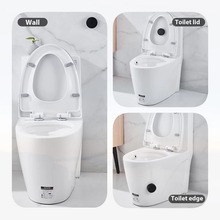 Load image into Gallery viewer, Touchless Auto-Flush Sensor Battery Powered Motion Toilet Kit