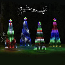 Load image into Gallery viewer, Christmas – Multicolor Led Animated Outdoor Christmas Tree Lightshow