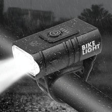 Load image into Gallery viewer, LED Front Bike Light Waterproof USB Rechargeable
