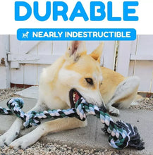 Load image into Gallery viewer, Indestructible 6 Knot Dog Rope Toy