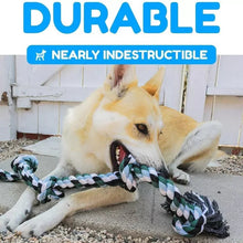 Load image into Gallery viewer, Indestructible 6 Knot Dog Rope Toy