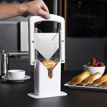 Load image into Gallery viewer, Stainless Steel Bagel Slicer For Small & Large Bagels