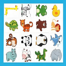 Load image into Gallery viewer, Animal Tier Matching Puzzle for Early Learning, Memory & Motor Skill Development