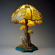 Load image into Gallery viewer, Stained Glass Plant Series Table Lamp