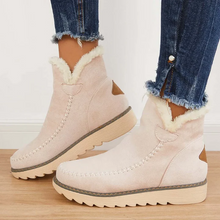 Load image into Gallery viewer, Classic Non-Slip Ankle Snow Booties Warm Fur Lining Boots