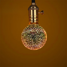 Load image into Gallery viewer, 3D Starburst LED Bulb – Vintage Edison Firework Light – E27