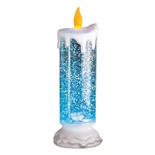 Load image into Gallery viewer, LED Christmas Candles Rechargeable With Glitter