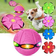 Load image into Gallery viewer, Flying Saucer Ball Dog Toy