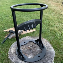 Load image into Gallery viewer, Portable Iron Firewood Splitter Tool for Easy Wood Splitting