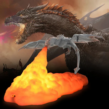 Load image into Gallery viewer, Fire-Breathing Dragon Lamp