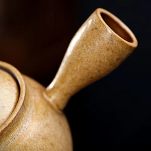 Load image into Gallery viewer, Japanese Style Side Handle Handmade Pottery Teapot 12oz