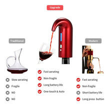 Load image into Gallery viewer, Electric Wine Aerator Pourer Dispenser
