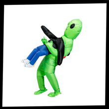 Load image into Gallery viewer, Inflatable Alien Costume