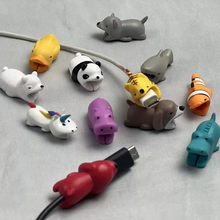 Load image into Gallery viewer, Cute Animal Bite Cable Protector