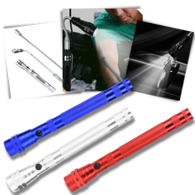 Load image into Gallery viewer, Telescopic magnetic LED flashlight