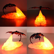 Load image into Gallery viewer, Fire-Breathing Dragon Lamp