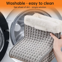 Load image into Gallery viewer, Soft Plush Electric Foot Warmer with Adjustable Temperature