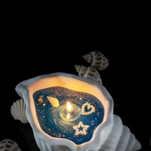 Load image into Gallery viewer, Sea Shell Aromatherapy Scented Candle