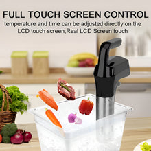 Load image into Gallery viewer, Precision 1100W Sous Vide Immersion Cooker with Digital LCD Touch Control